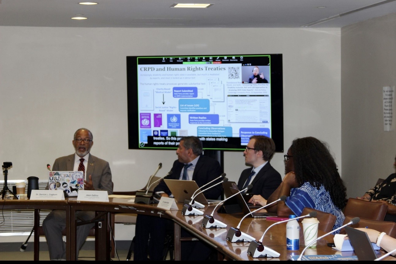 Conference panel discussion on the Convention on the Rights of Persons with Disabilities